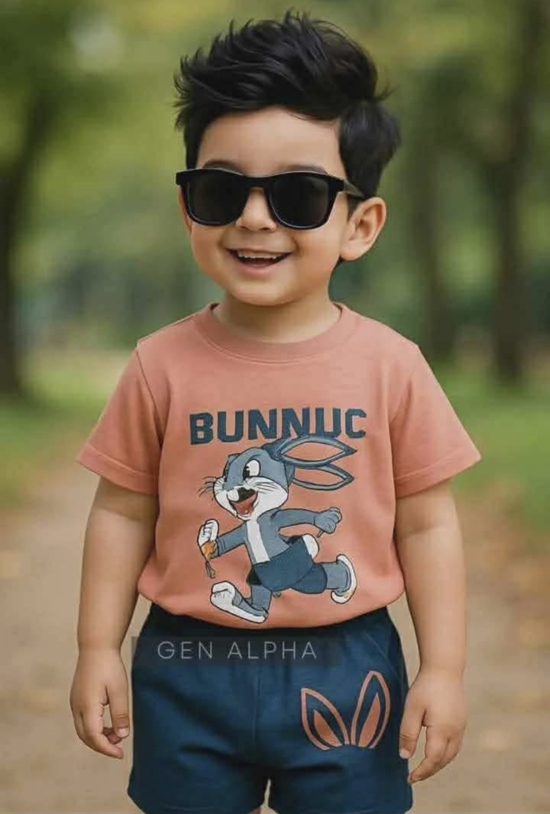 12 - Ultra-Soft 100% Pure Cotton Kids T-Shirt Set