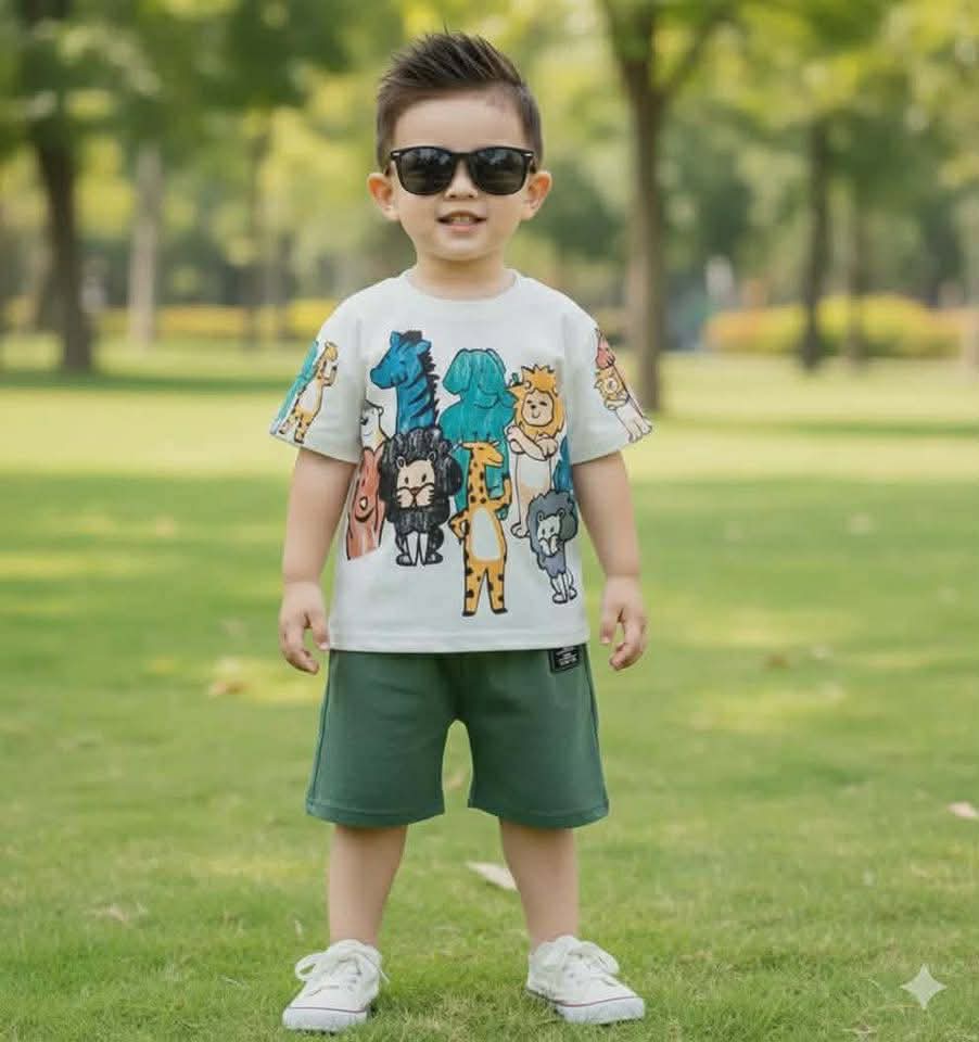 36 - Ultra-Soft 100% Pure Cotton Kids T-Shirt Set