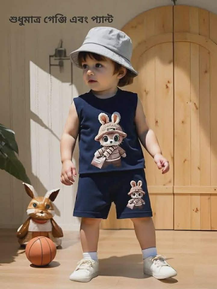 44 - Ultra-Soft 100% Pure Cotton Kids T-Shirt Set