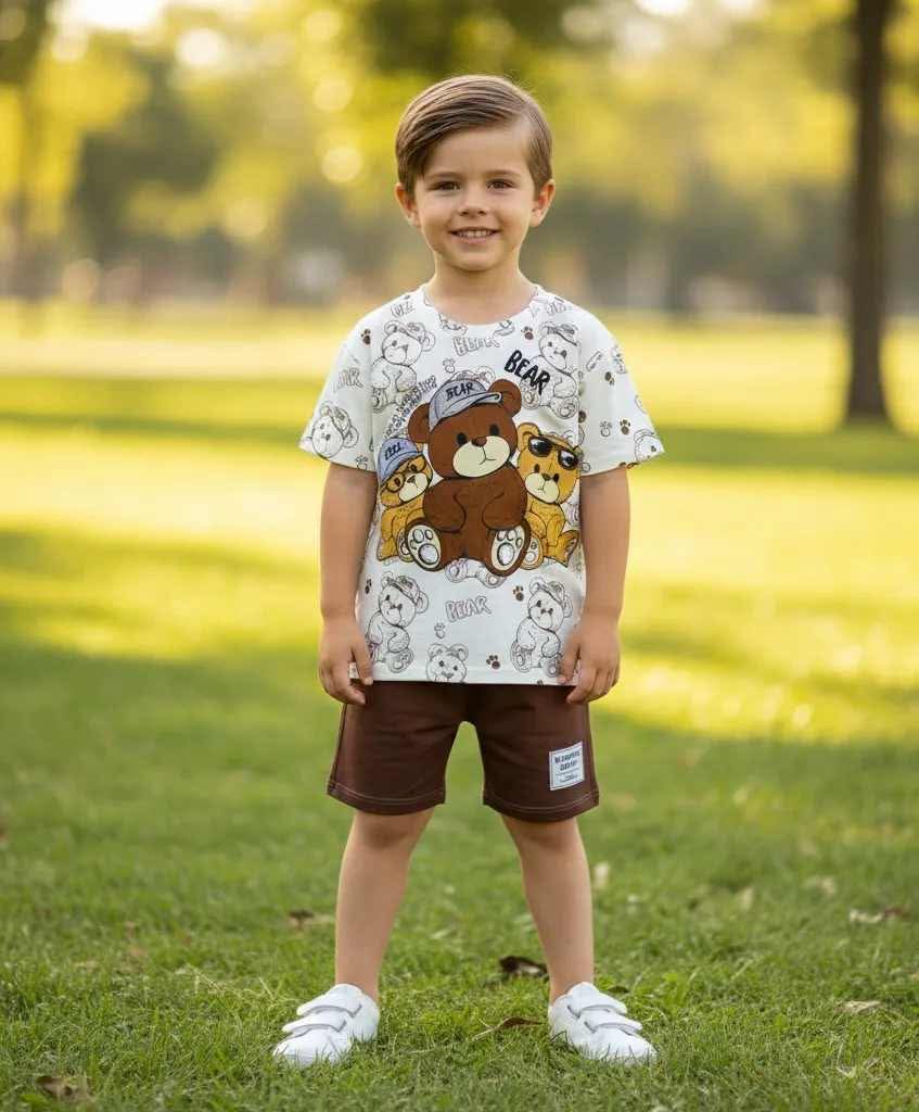 26 - Ultra-Soft 100% Pure Cotton Kids T-Shirt Set
