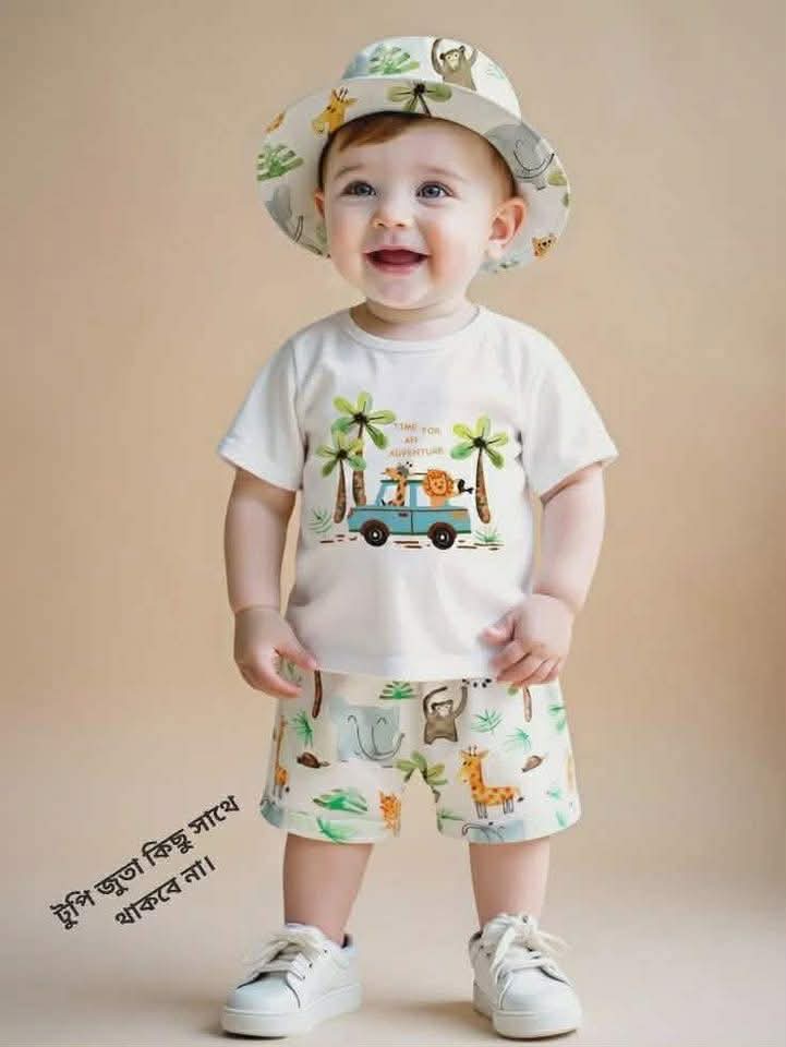 45 - Ultra-Soft 100% Pure Cotton Kids T-Shirt Set