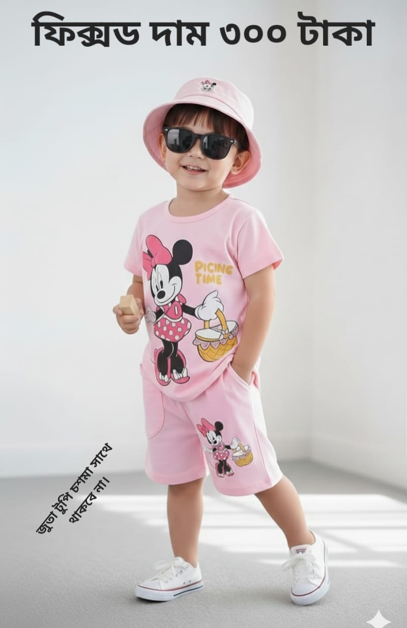 32 - Ultra-Soft 100% Pure Cotton Kids T-Shirt Set