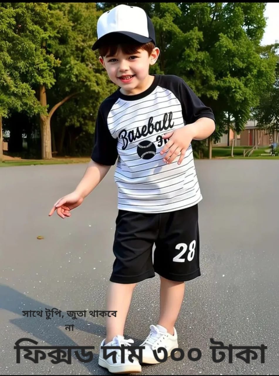 33 - Ultra-Soft 100% Pure Cotton Kids T-Shirt Set