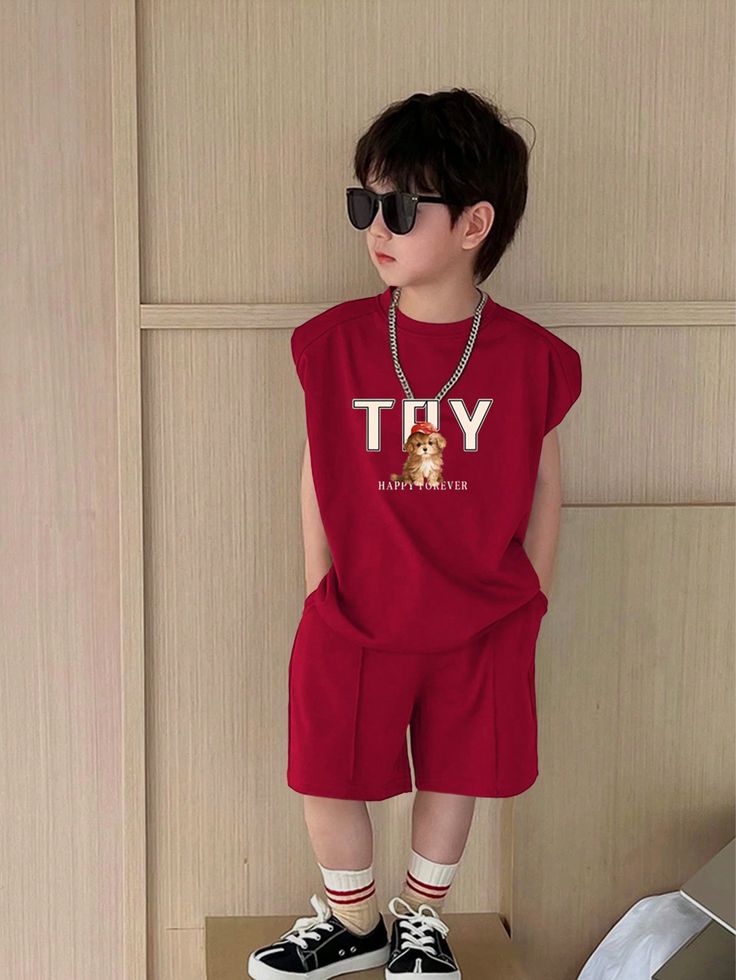 Eid special sleeveless t-shirt set