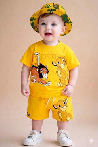 35 - Ultra-Soft 100% Pure Cotton Kids T-Shirt Set